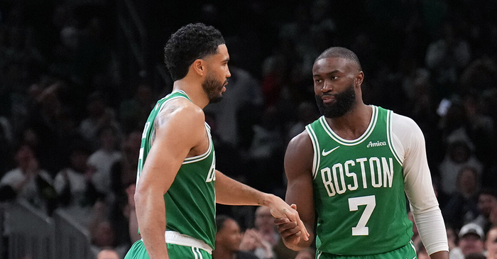 pg电子-布朗:我和塔图姆之间无论谁有一点动静 都会被媒体拿去报道|凯尔特人|波士顿凯尔特人队|杰森-塔图姆|nba|杰伦_新浪体育_新浪新闻